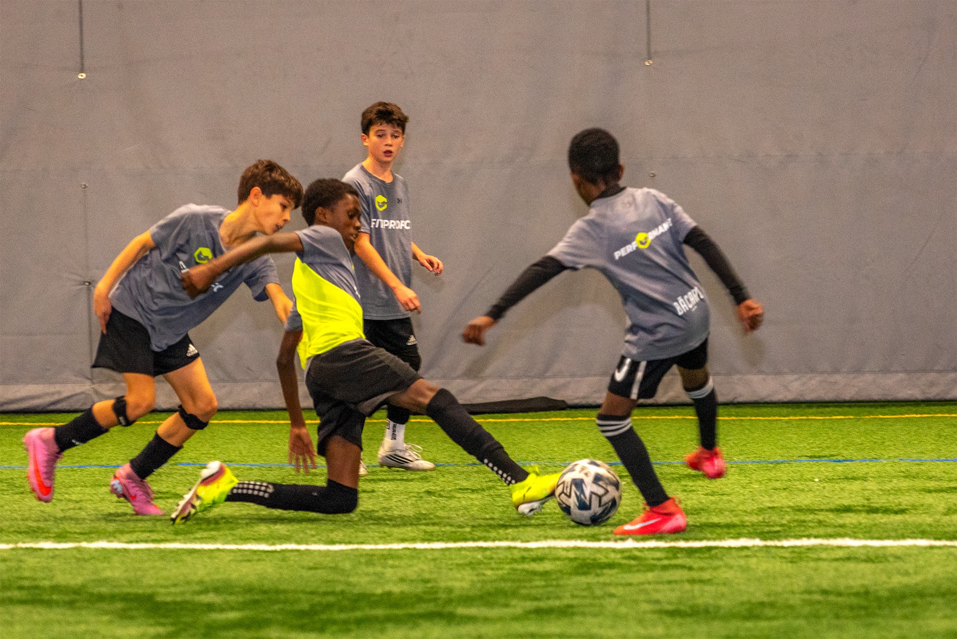 Coaching sur le terrain chez FitPro FC